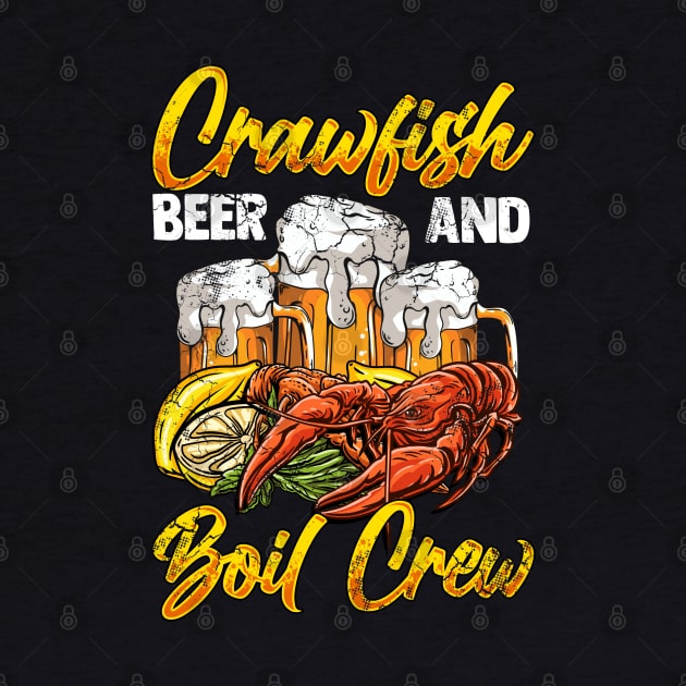 Crawfish Beer And Boil Crew by E